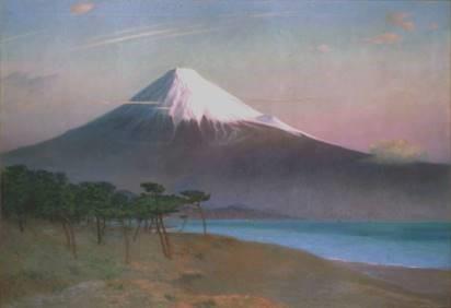 岡田三郎助《富士山(三保にて)》 1920(大正9)、館蔵