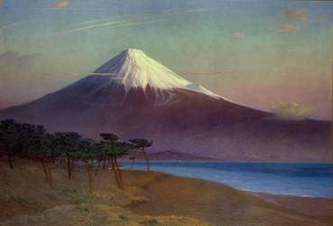 岡田三郎助《富士山(三保にて)》1920年 佐賀県立美術館　