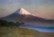 岡田三郎助《富士山》