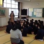 【ミュージアム・キャラバン隊】仁比山小学校・武雄北中学校にお邪魔しました