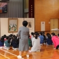 入野小学校に、ミュージアム・キャラバン隊がおじゃましました!