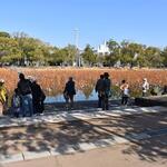 佐賀城公園で自然観察を行いました